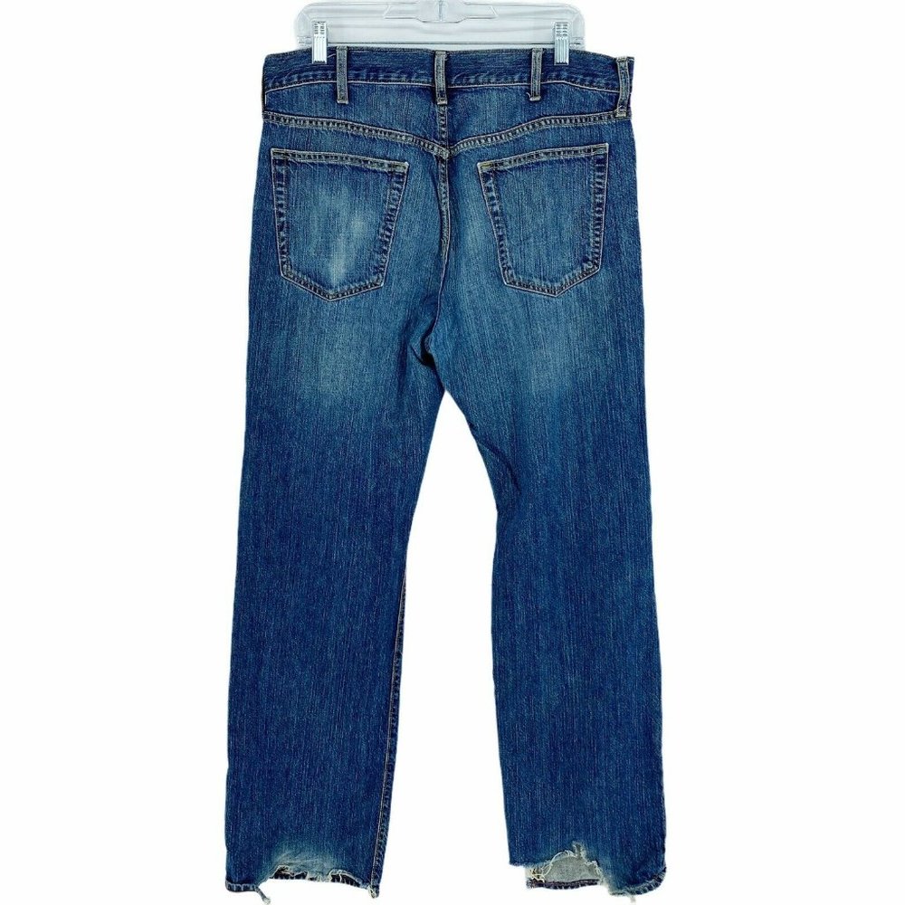 Old Navy Straight Men's Size 36 X 34 Denim Jeans - Picture 2 of 9
